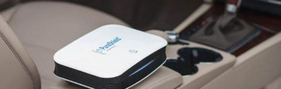 Kleiner Luftreiniger: PuraShield Mini im Auto